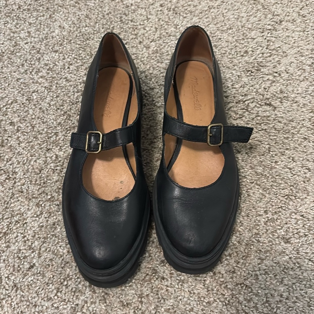 Madewell Platform Mary Jane’s